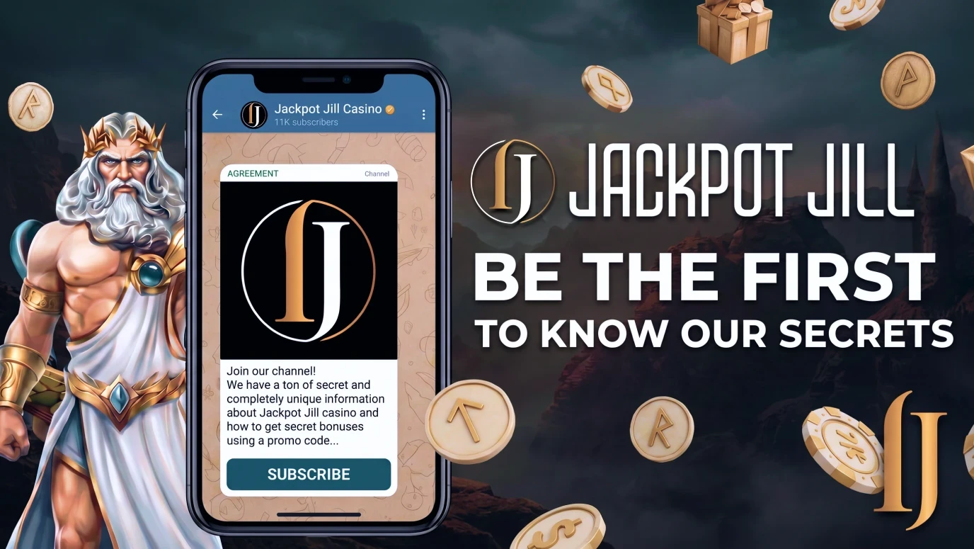 Jackpot Jill mobile pokies and banking interface on a smartphone screen